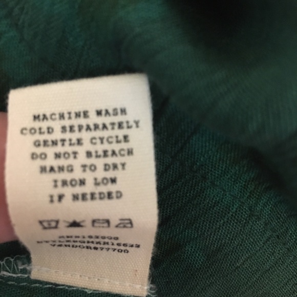 Gimmicks BKE Green Gables Dip Dye Blouse Small - Picture 5 of 16